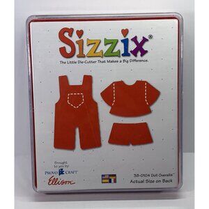 Sizzix Doll Overalls Die-Cutter Set By Ellison 38-0104 For Provo Craft